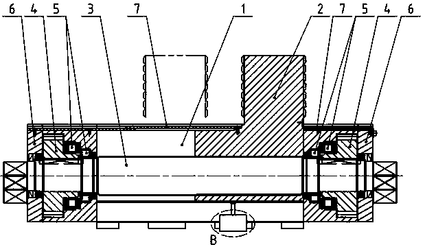 重型立车工作台用滑动卡爪