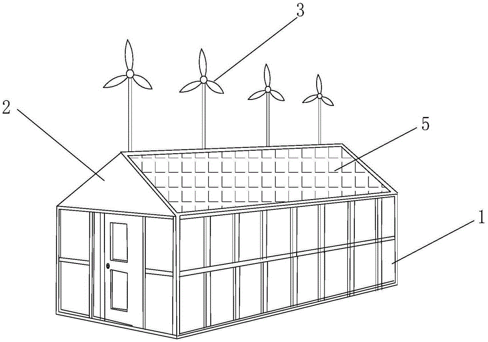 水蓄热温室大棚结构图片