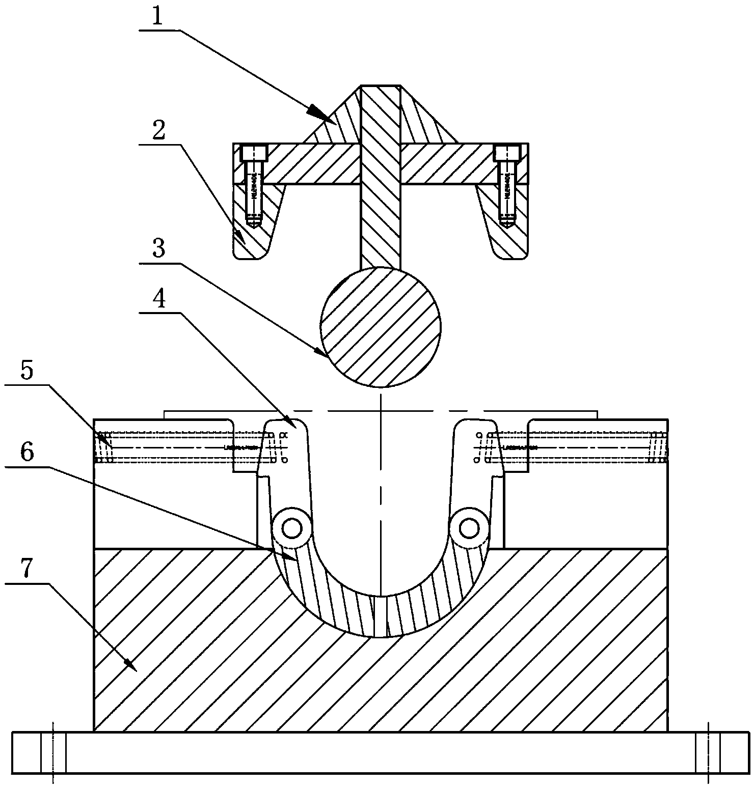 u型槽复合冲压成型模具