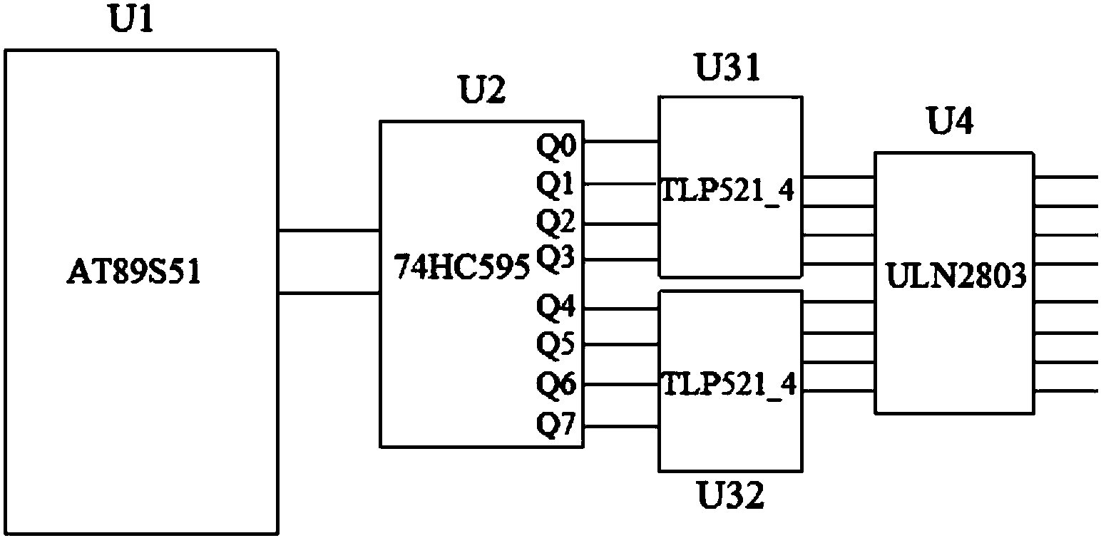 cn205318162u_一种利用74hc595芯片扩展多个io端口的控制电路失效
