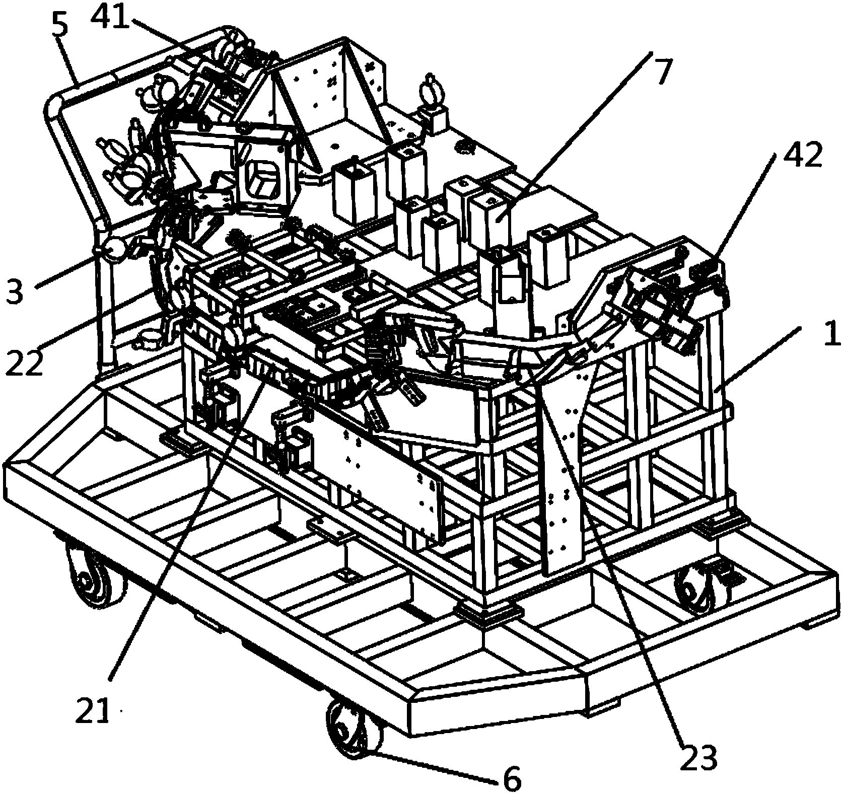 cn205593447u_一种汽车保险杠检具失效