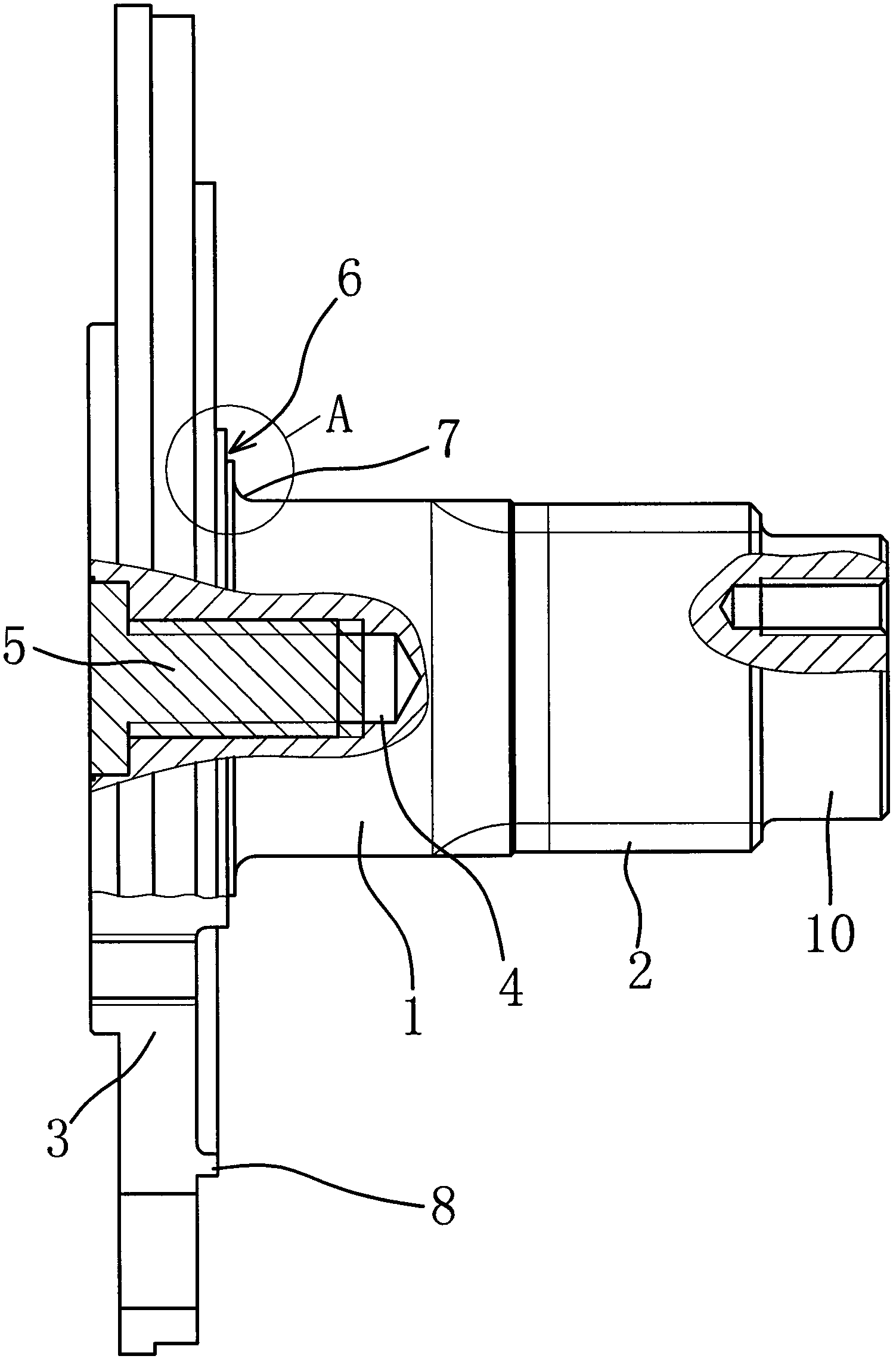 cn205615271u_一种拖拉机驱动轴失效