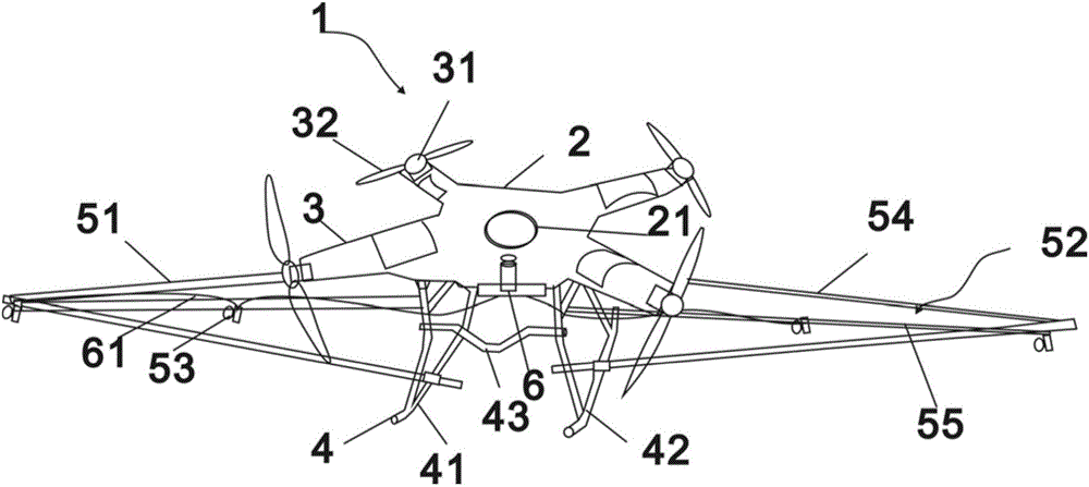 一种农药喷洒无人机