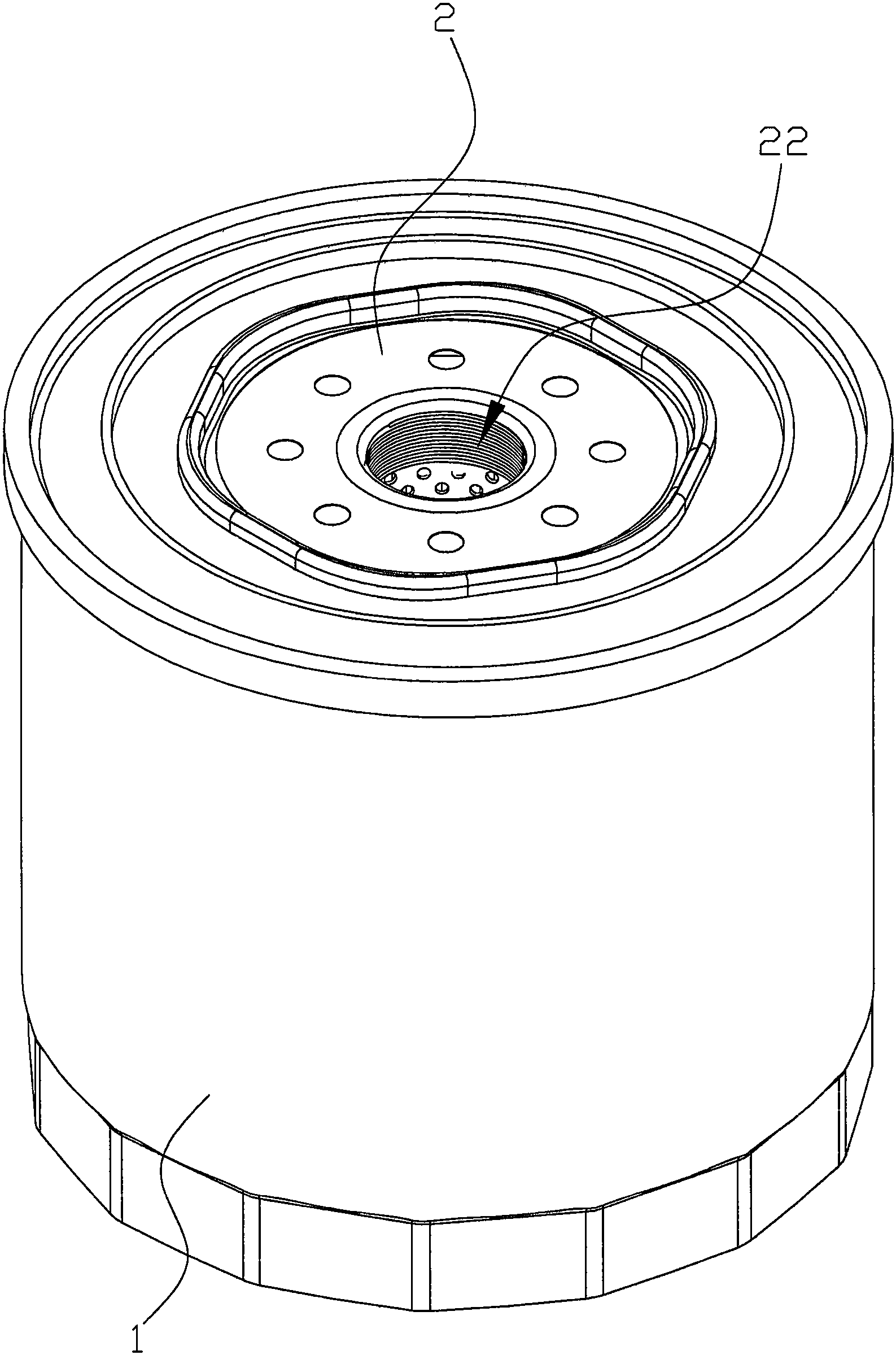 cn205677691u_一种机油滤清器有效