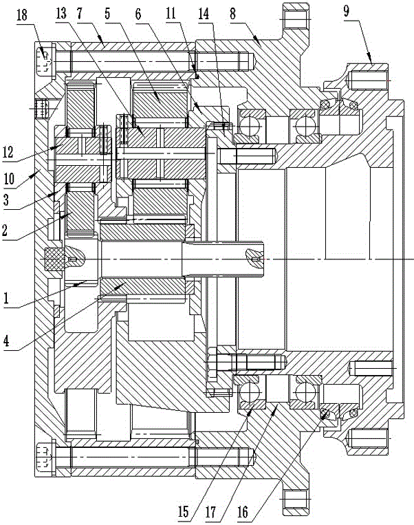 k系列减速机内部结构图片