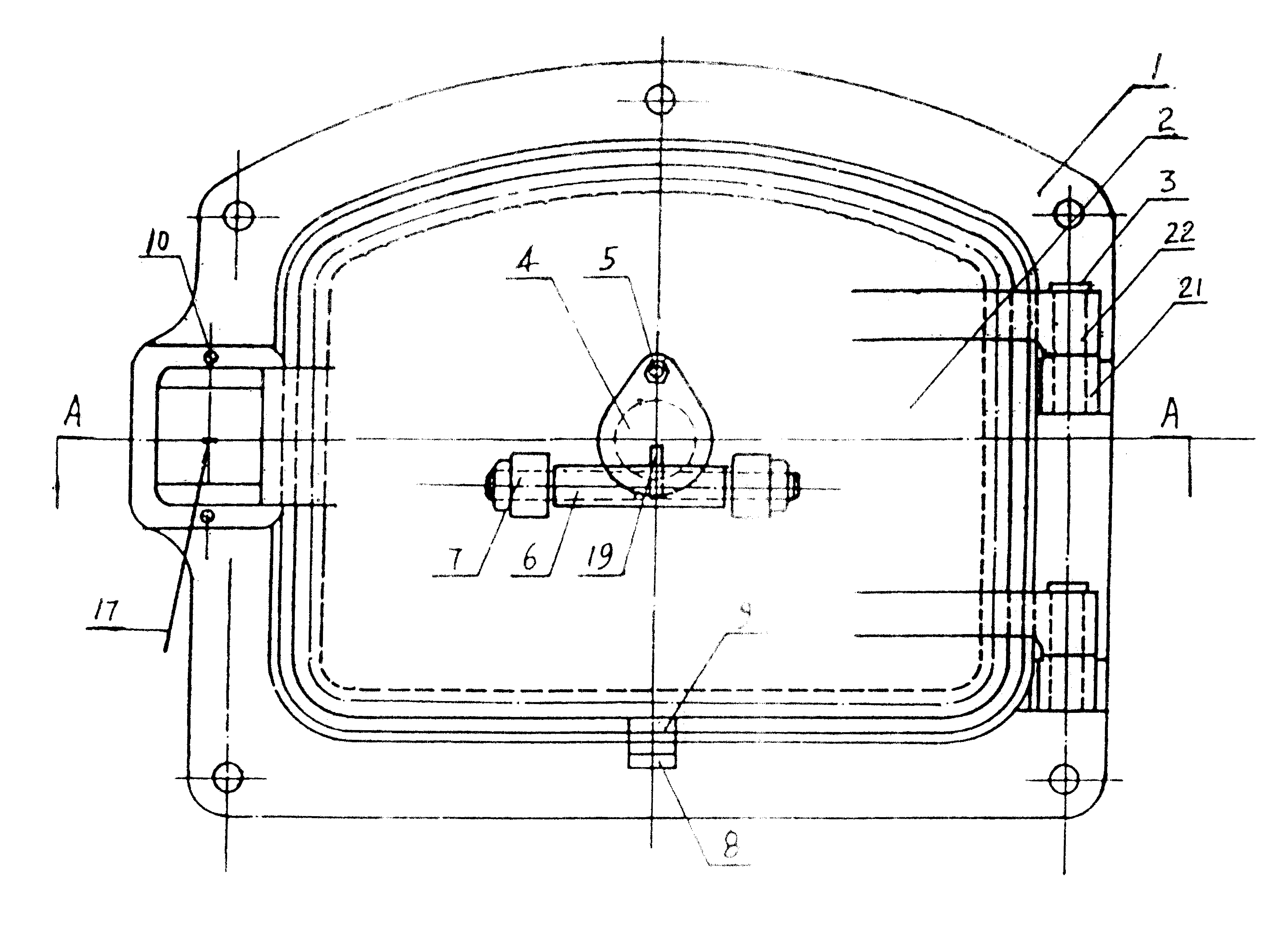 锅炉磁性密封炉门