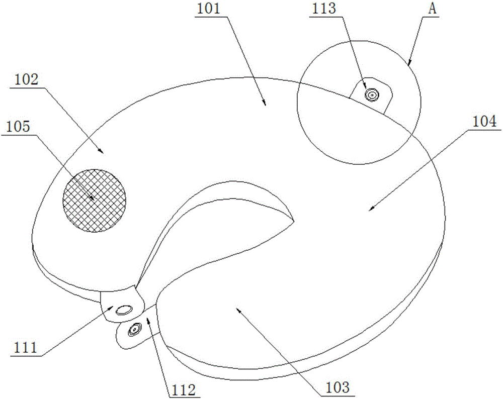 u型枕简笔画图片