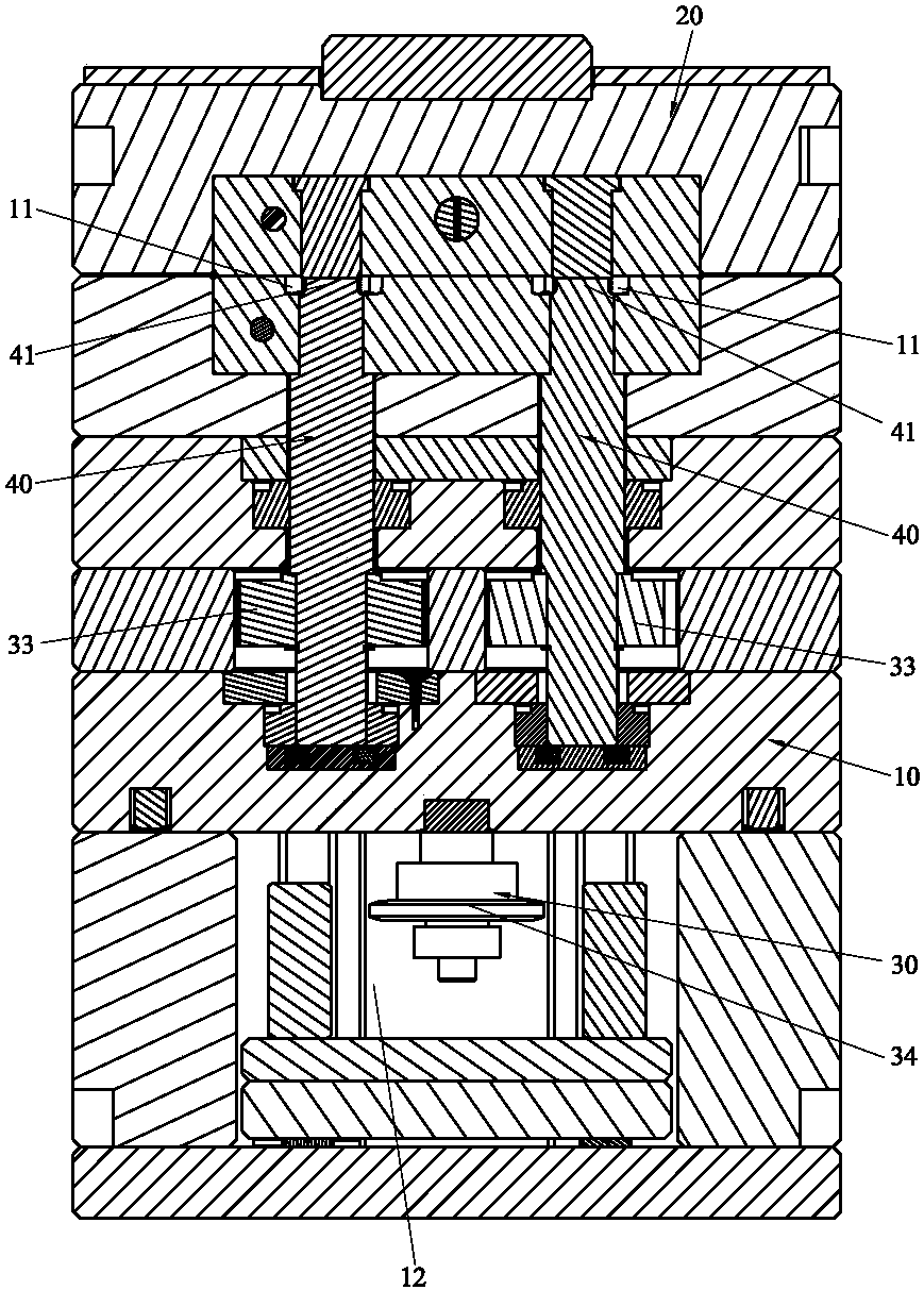 高精密螺纹产品的注塑模具