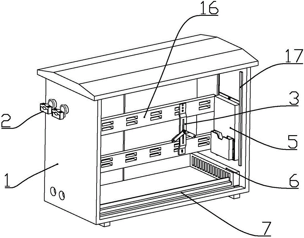 一种户外防水配电箱