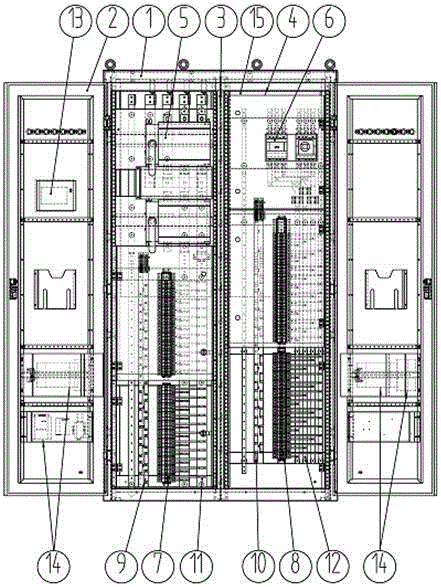 cn205882448u_一种idc机房用交流与高压直流混合型精密配电列头柜有效