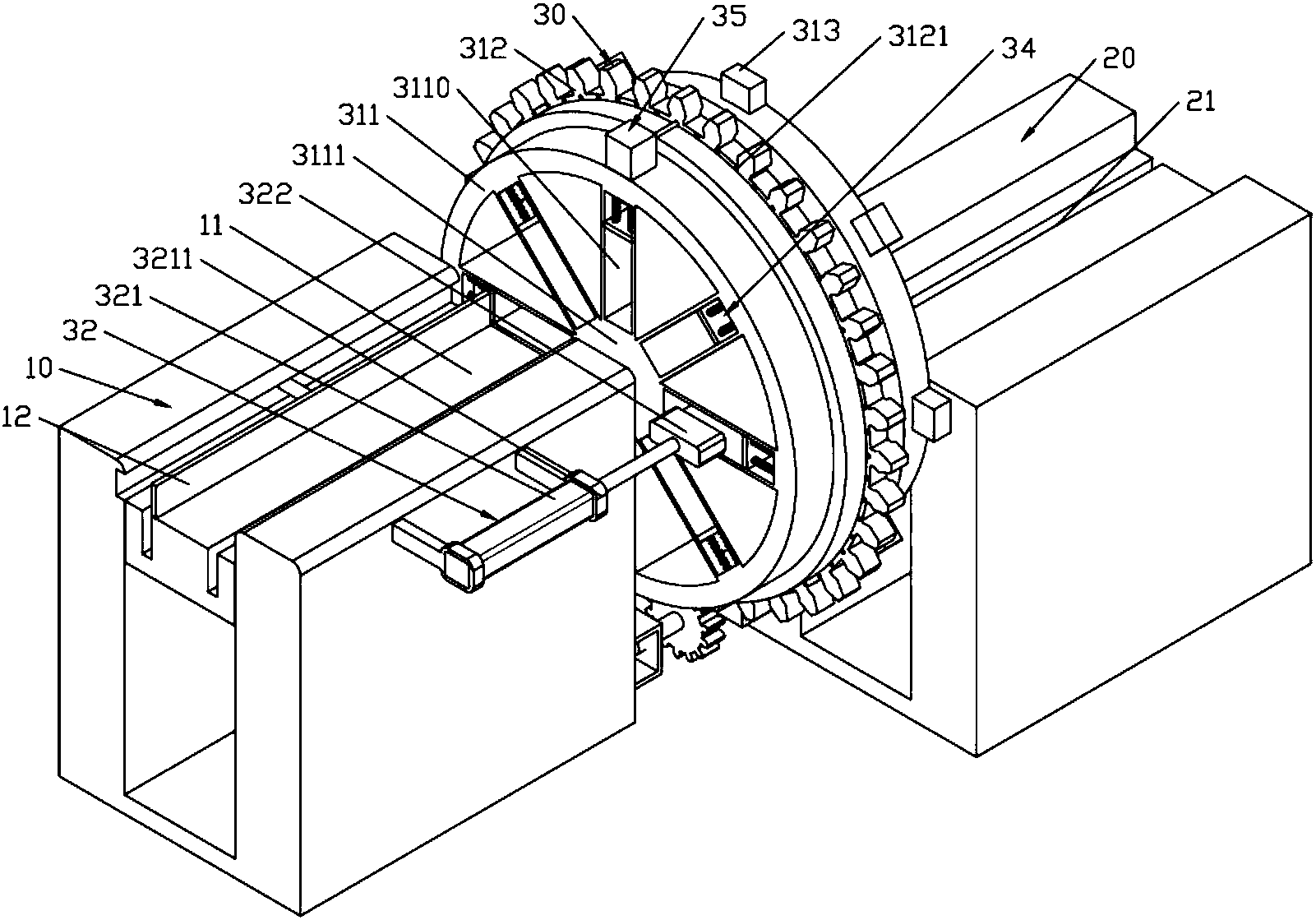 一种光伏太阳能硅板的可调节翻板机