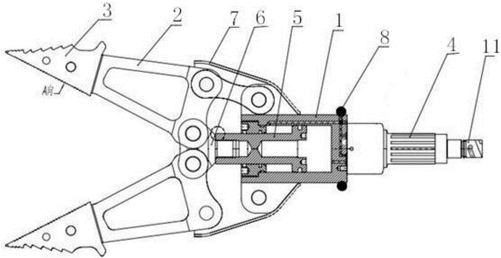 cn205948218u_一种用于抢险救援的液压扩张器有效