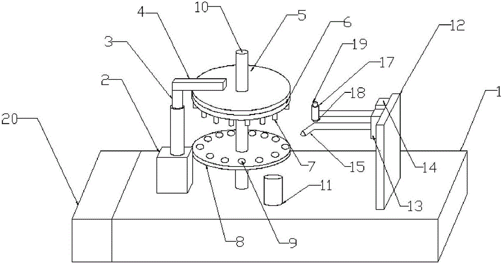 一种旋转式压片机专利