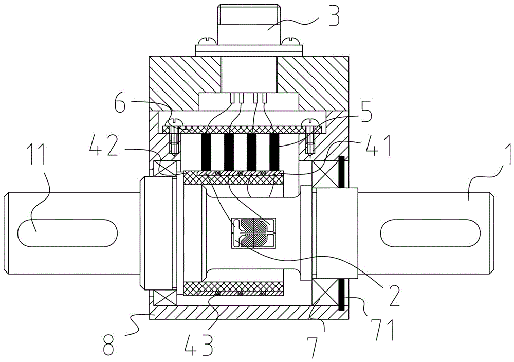 扭力传感器结构图图片