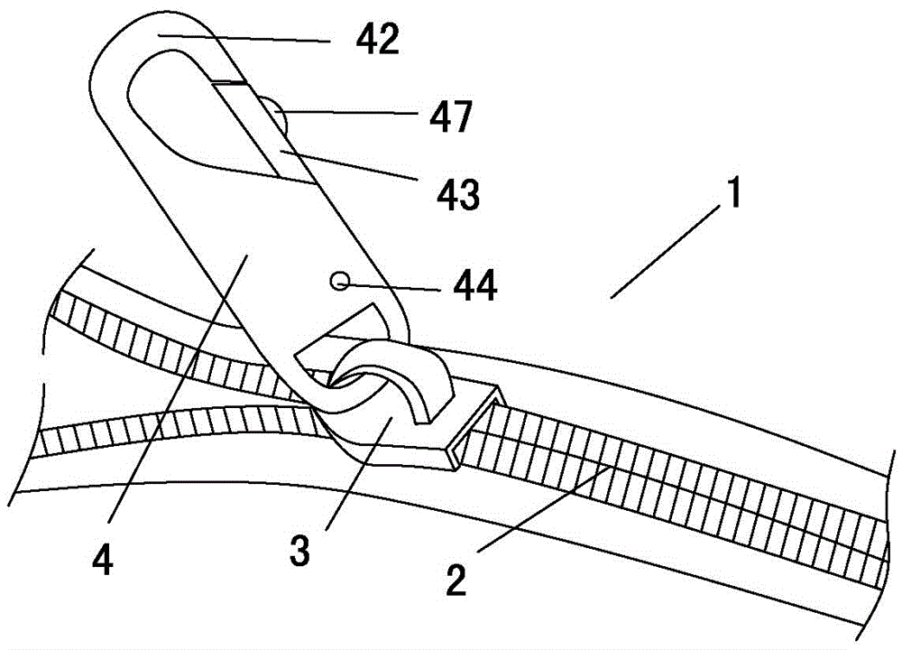 cn206006212u_一种拉链及使用该拉链的背包失效