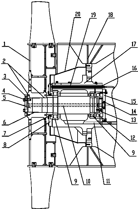 cn206092490u_一种轴流风机重载轴承箱组有效