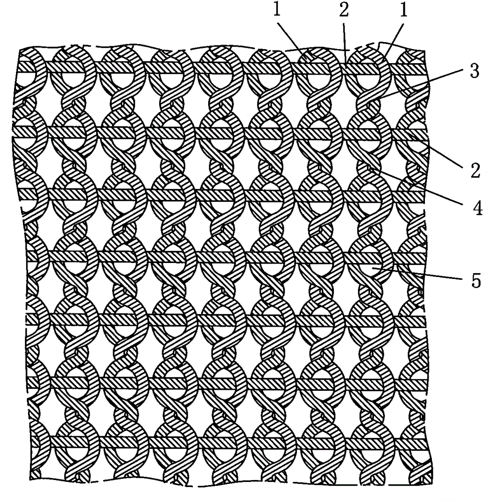 经线正反捻纬线正捻白坯同性交织布