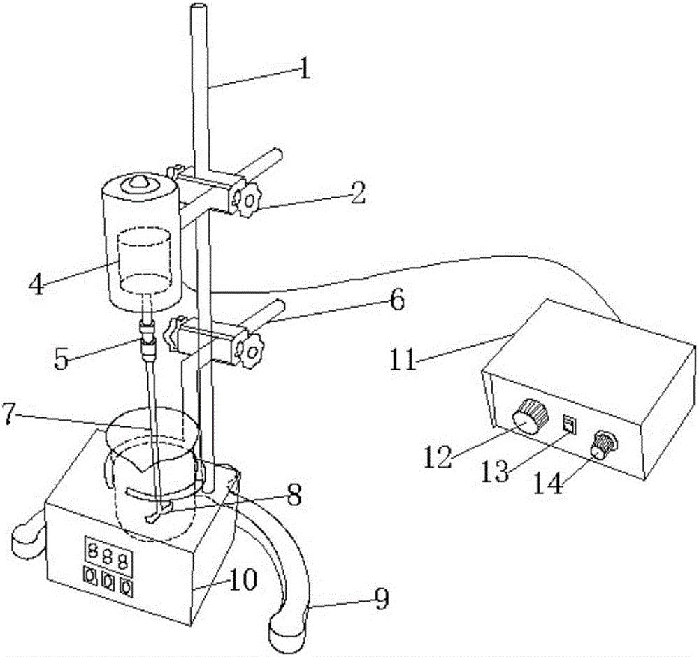 机械搅拌实验装置简图图片