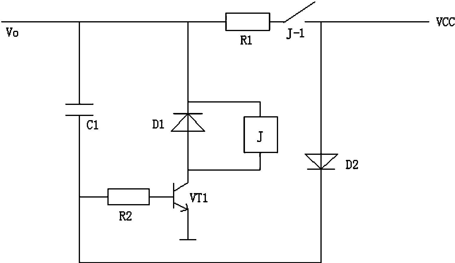 cn206250742u_一種輸出短路保護電路失效