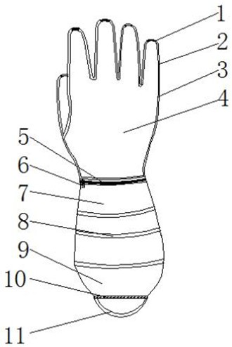 一种家用橡胶手套