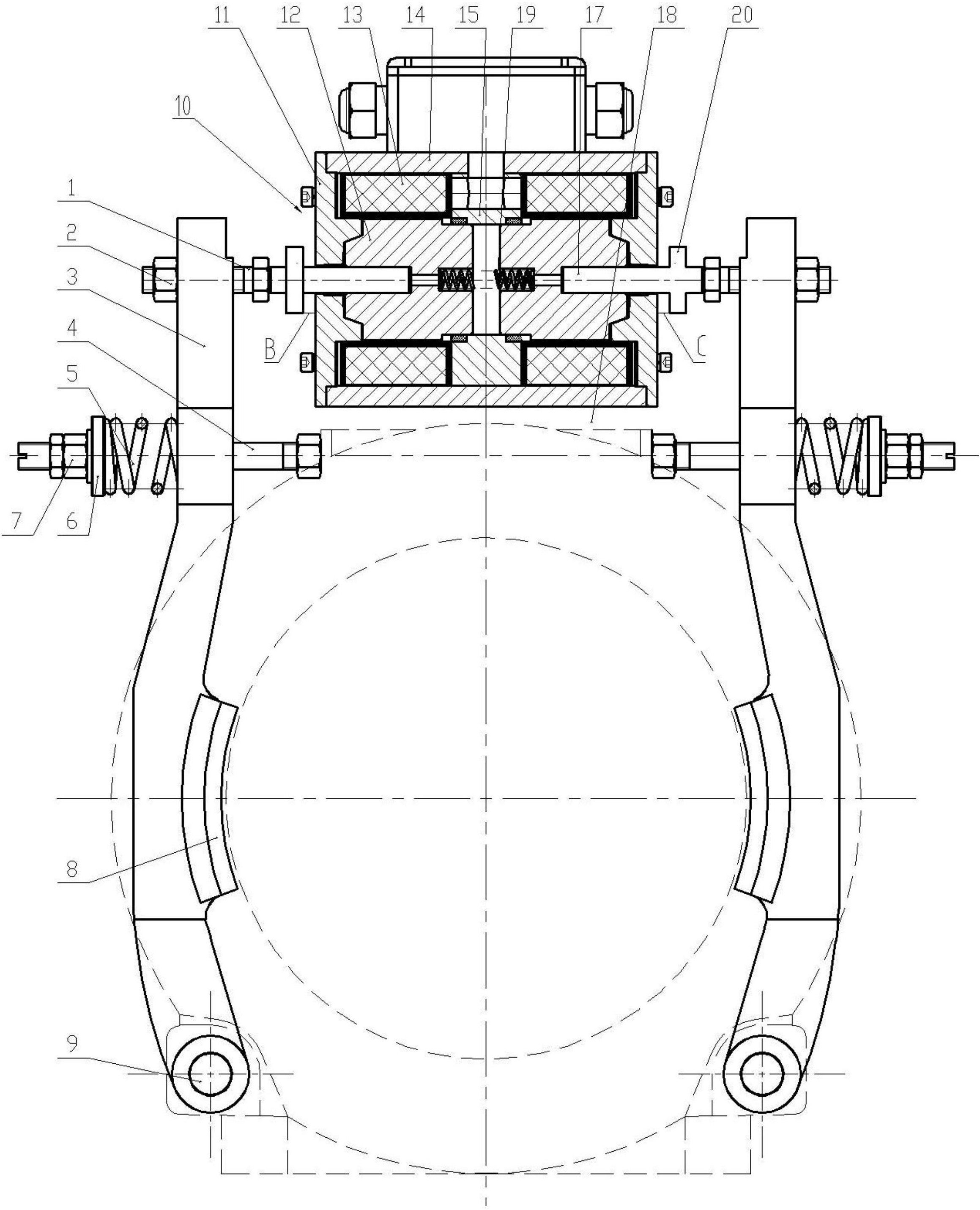 电梯鼓式制动器结构图图片