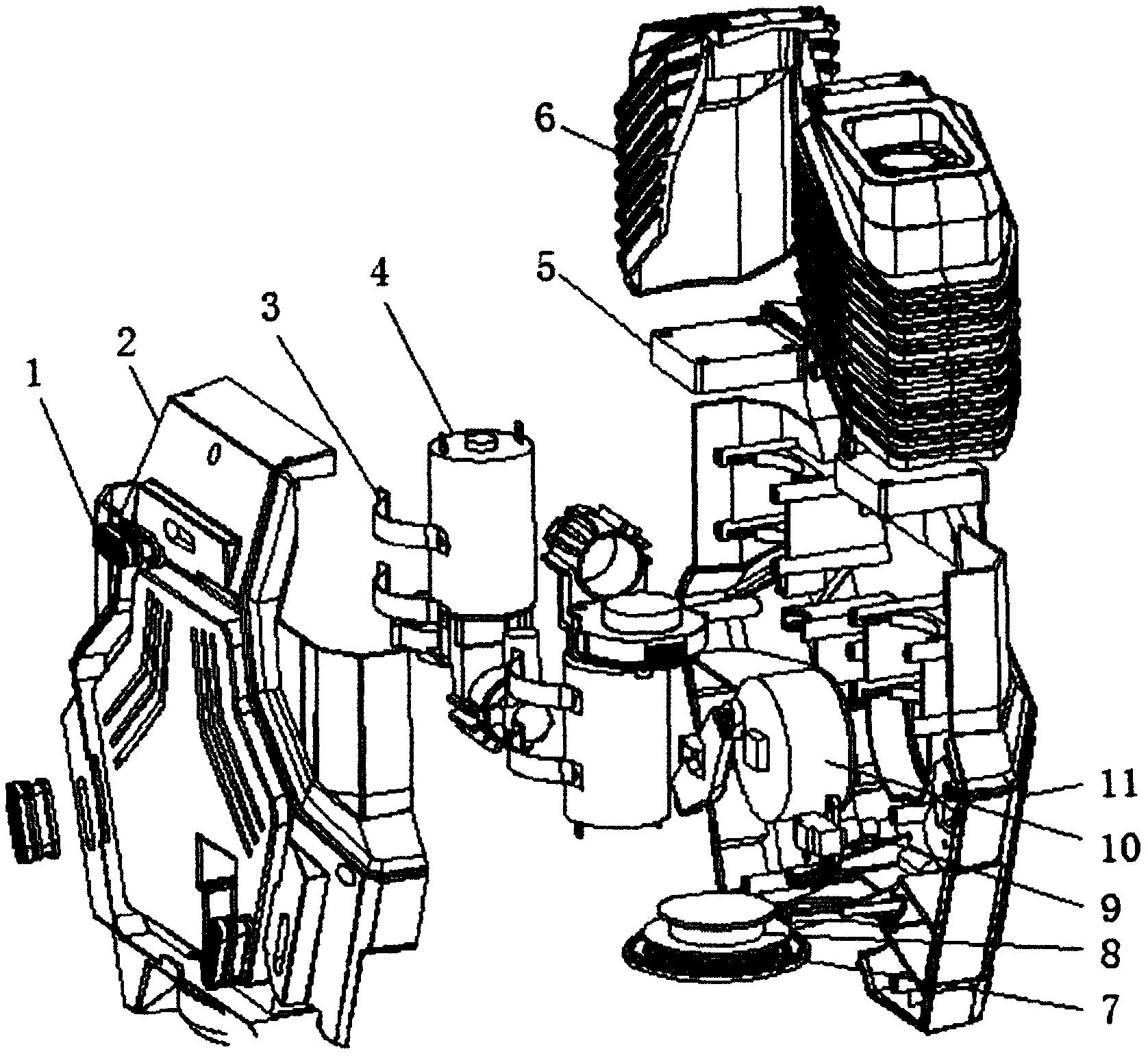 一种双缸双电机式充气泵
