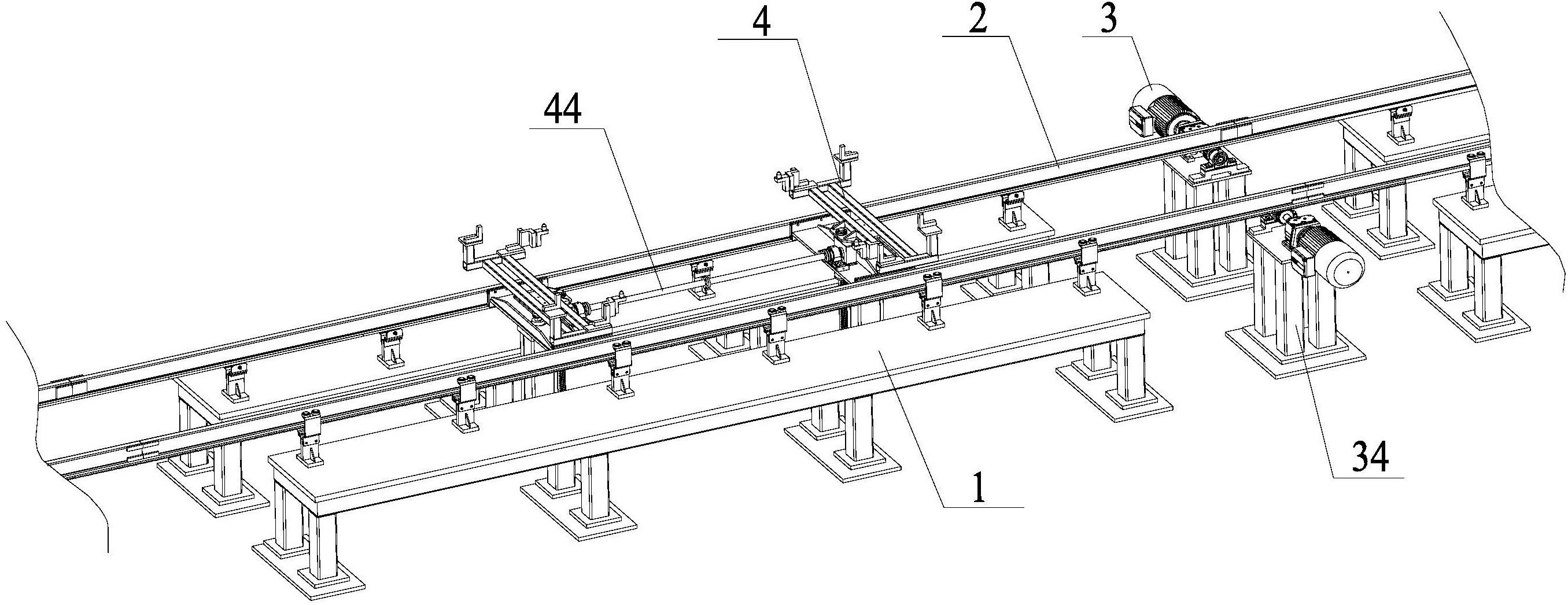 一种往复杆输送机构