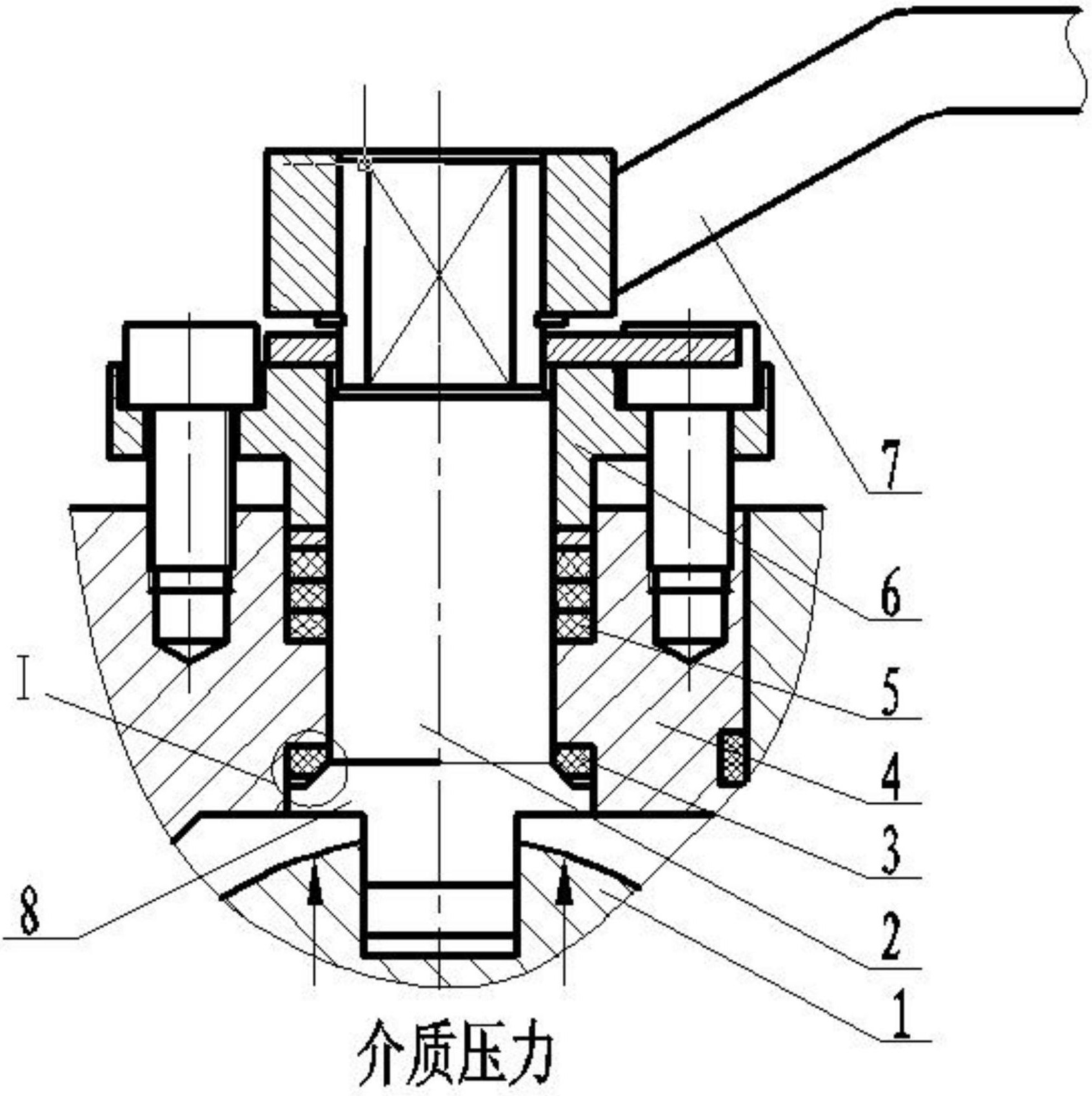 一种低摩擦双重密封阀杆结构