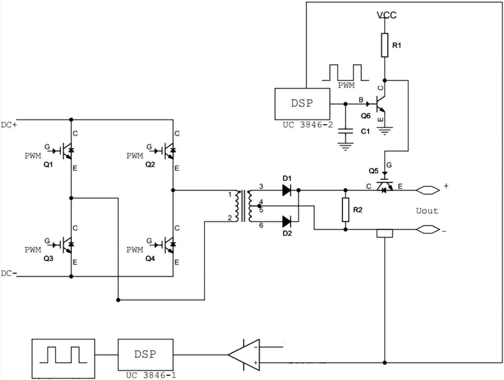 一种快速电压降低装置的引弧电路