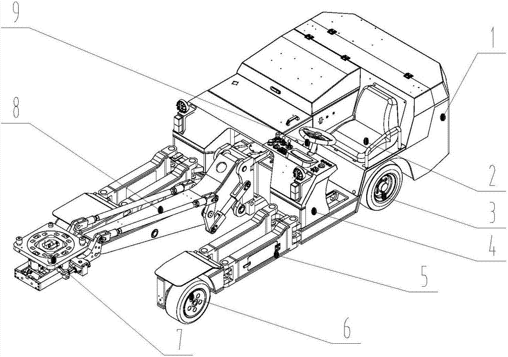 开合型静压挂弹车