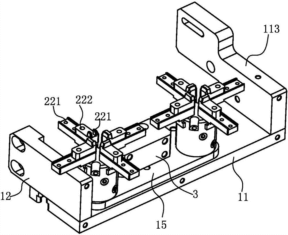 一种机械定位夹爪