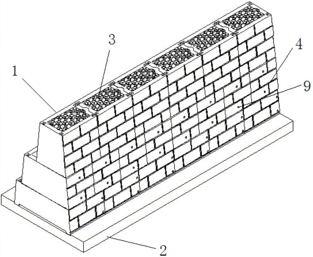 cn206655248u_一种装配式混凝土空箱挡土结构有效