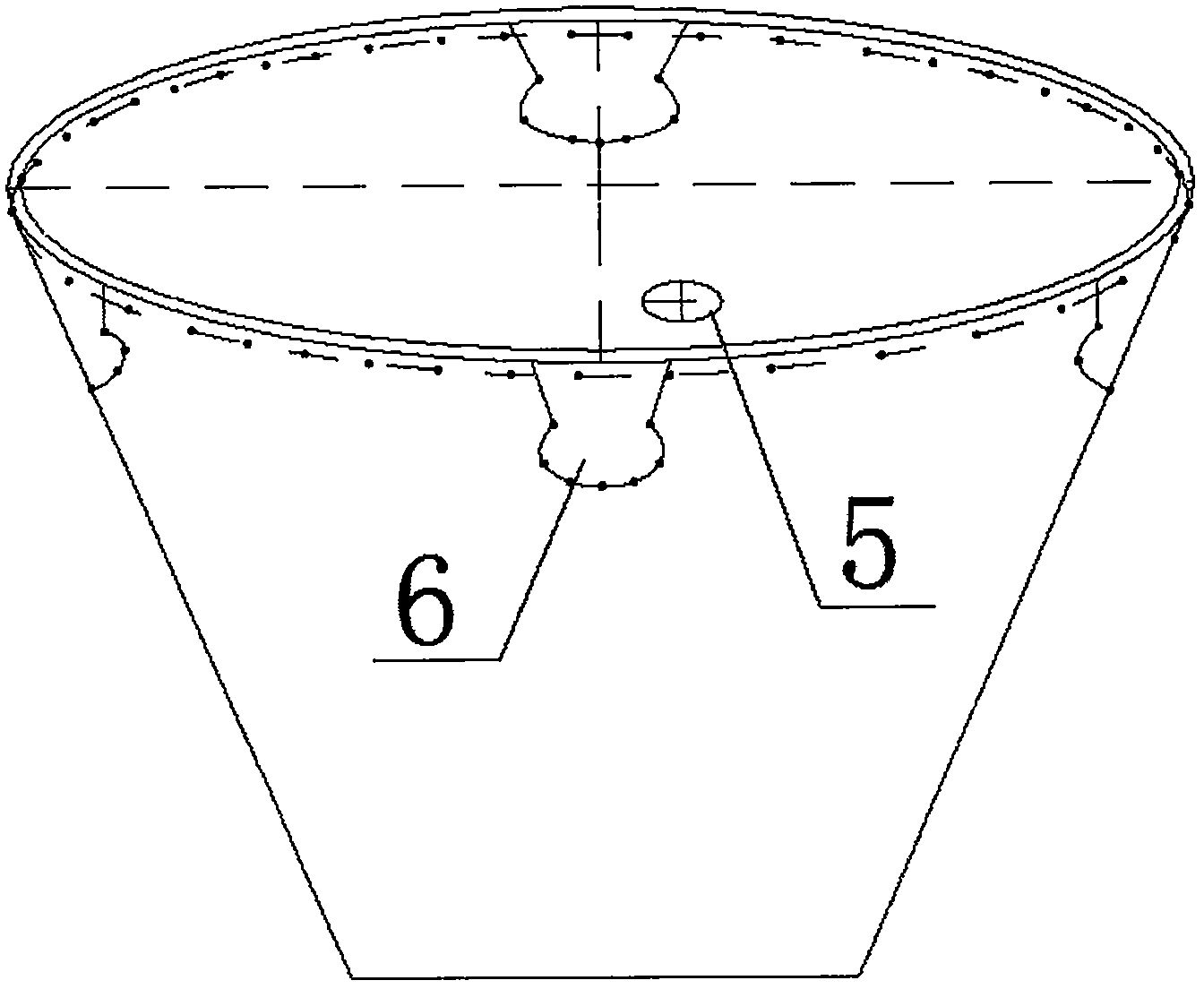 一种方便面的泡面桶