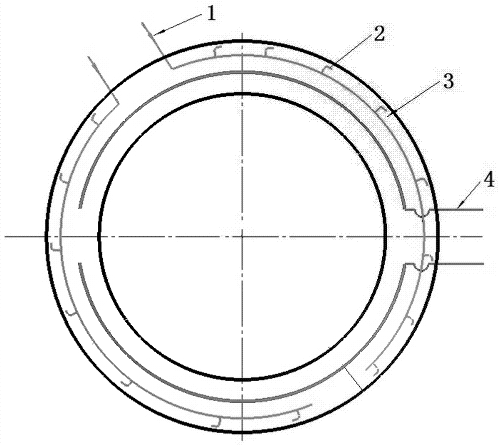 改进的干熄炉水封槽