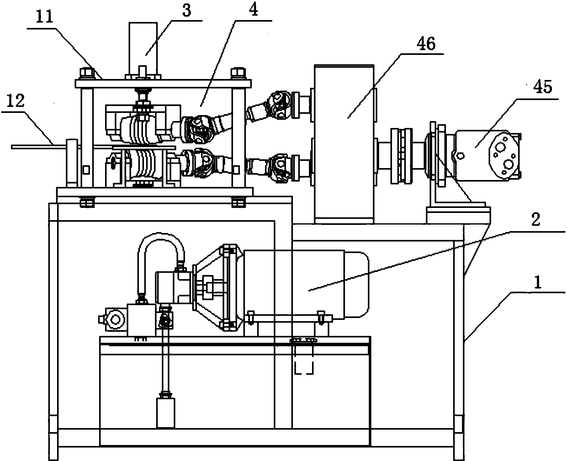 cn206676956u_一种小直径圆钢矫直机有效