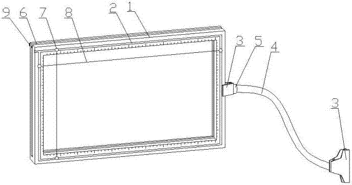美术专用取景框