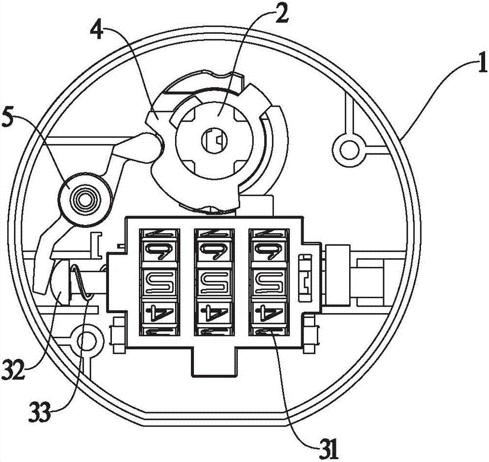 密码锁内部构造原理图图片