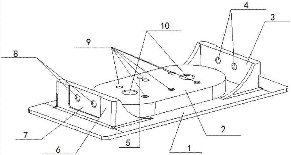 铁路轨道车旁承体总成