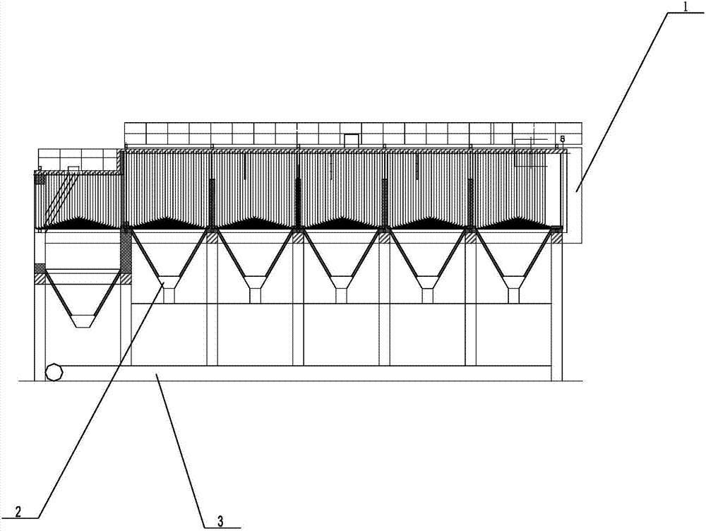 节能式回转窑沉降室