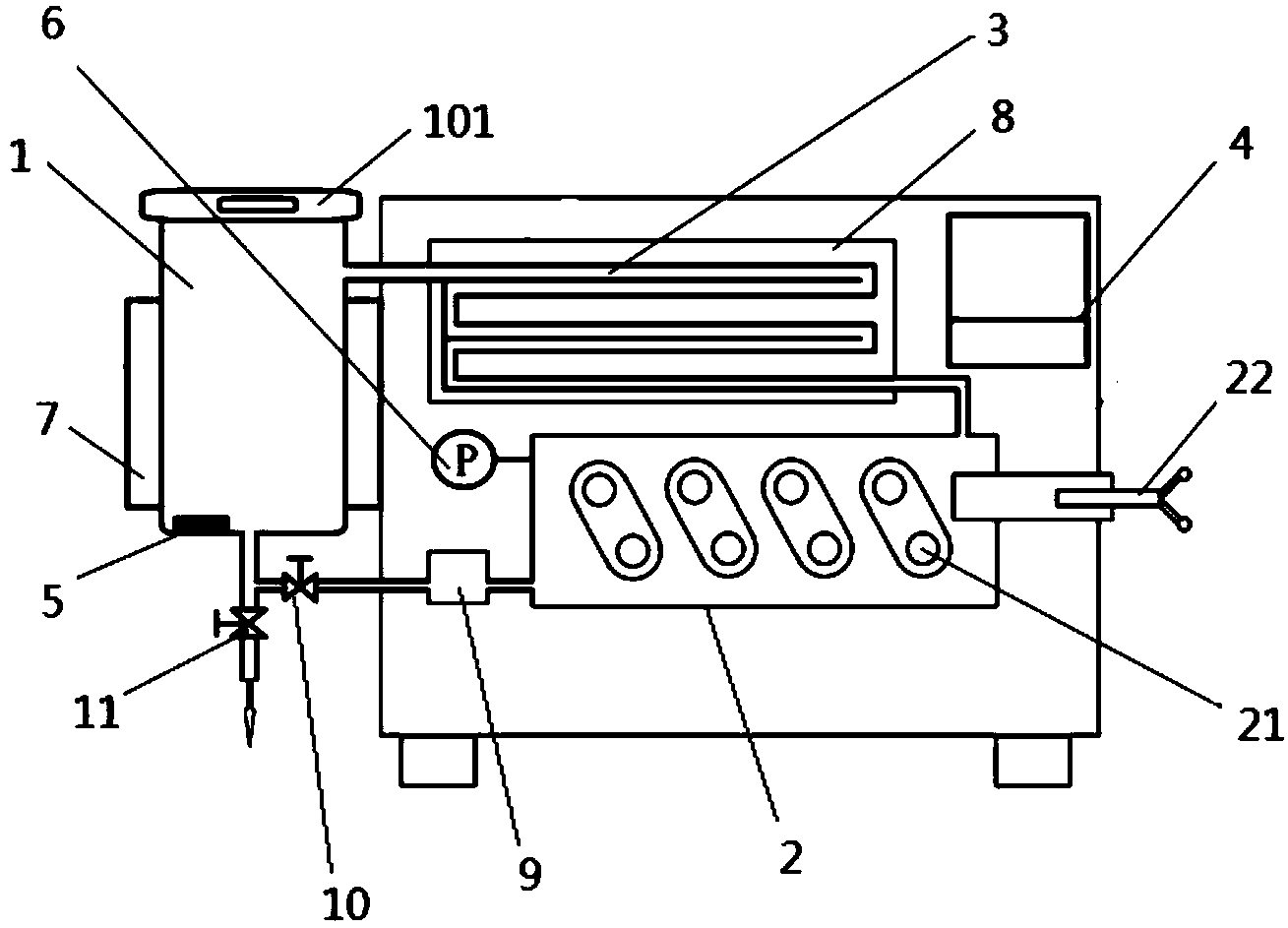 一种自动化低温高压均质机专利