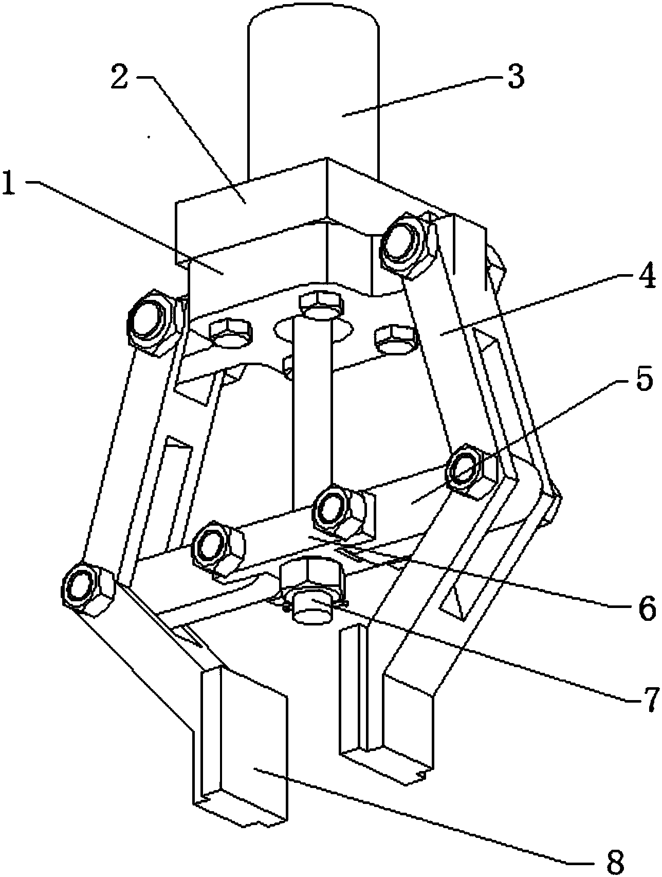 一种工业机器人用抓手