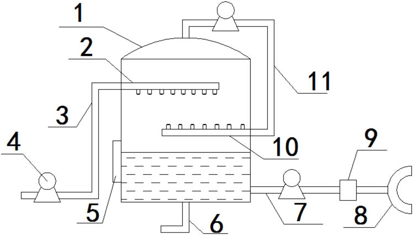 一种盐酸尾气吸收装置