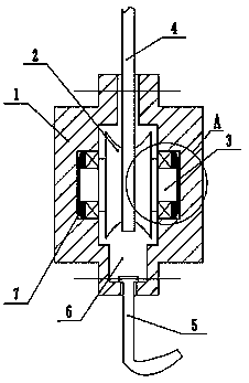 cn206842944u_一种起重机吊钩滑轮组有效