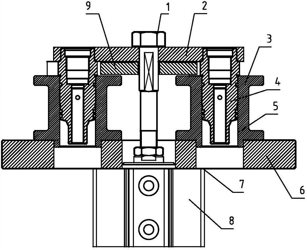 cn206855080u_一种工件自动锁紧装置有效