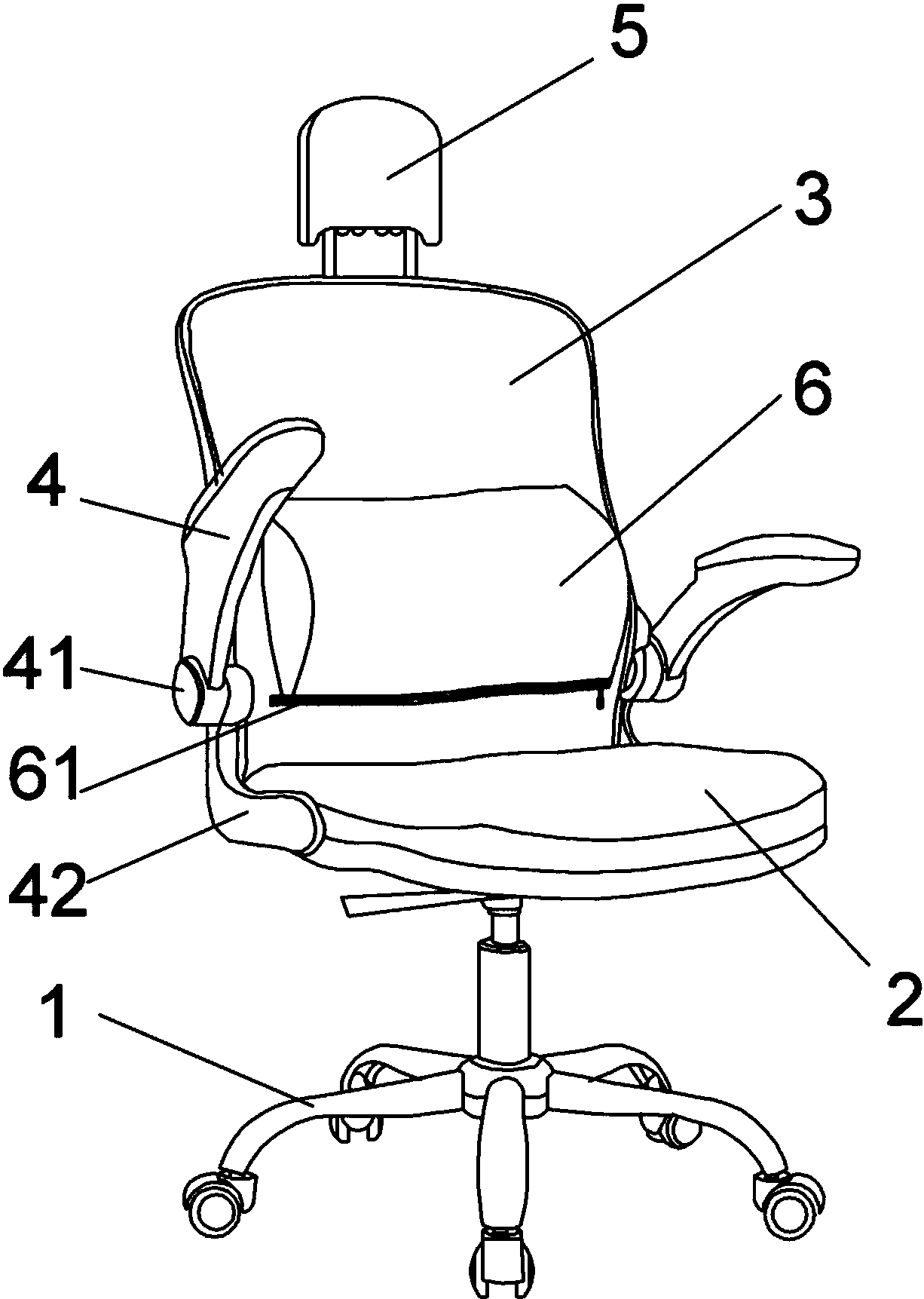 cn206880469u_多功能办公椅有效