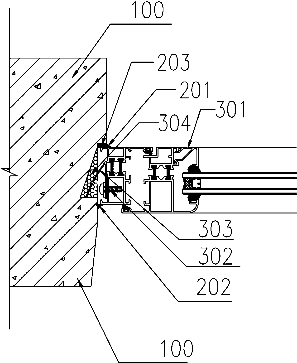 cn206888798u_装配式pc构件门窗系统有效