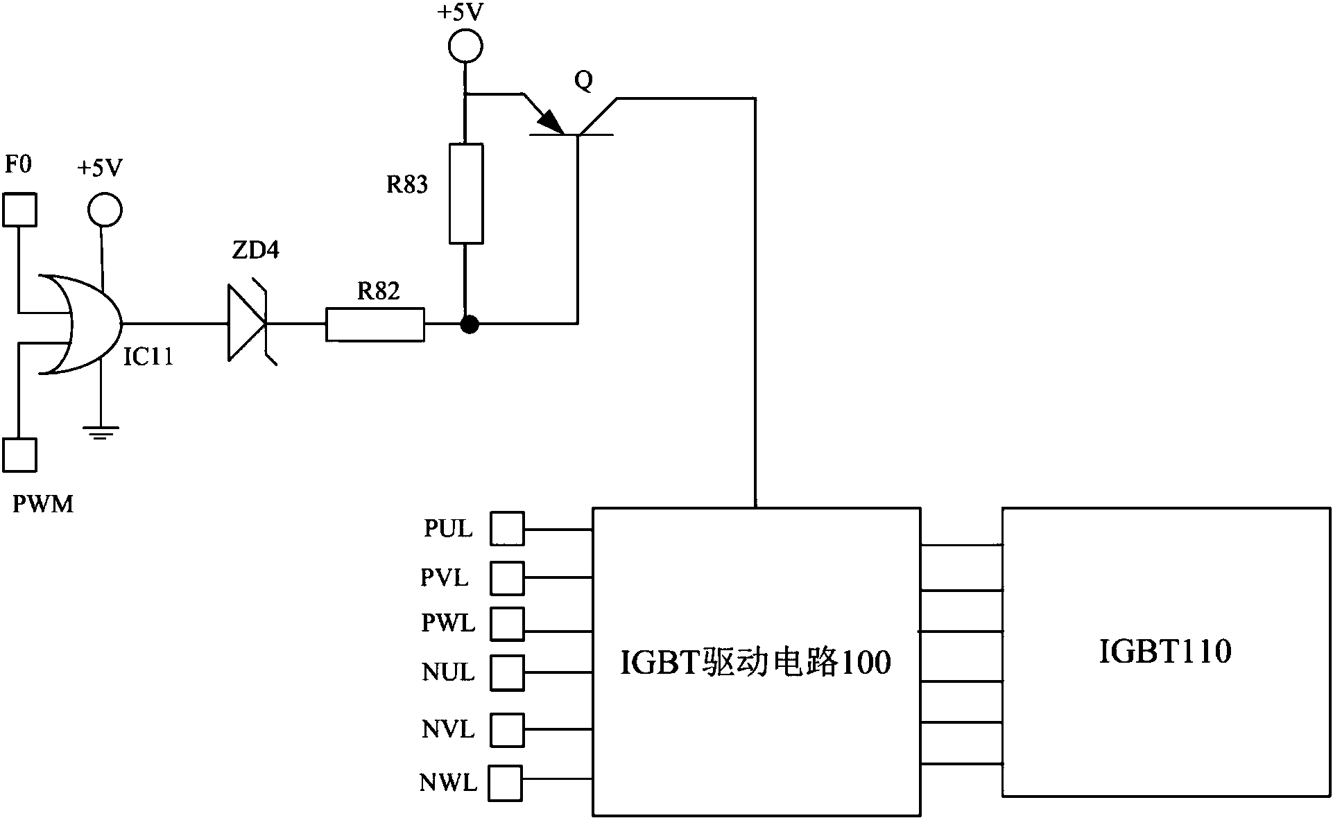 伺服驅動器中igbt的控制電路