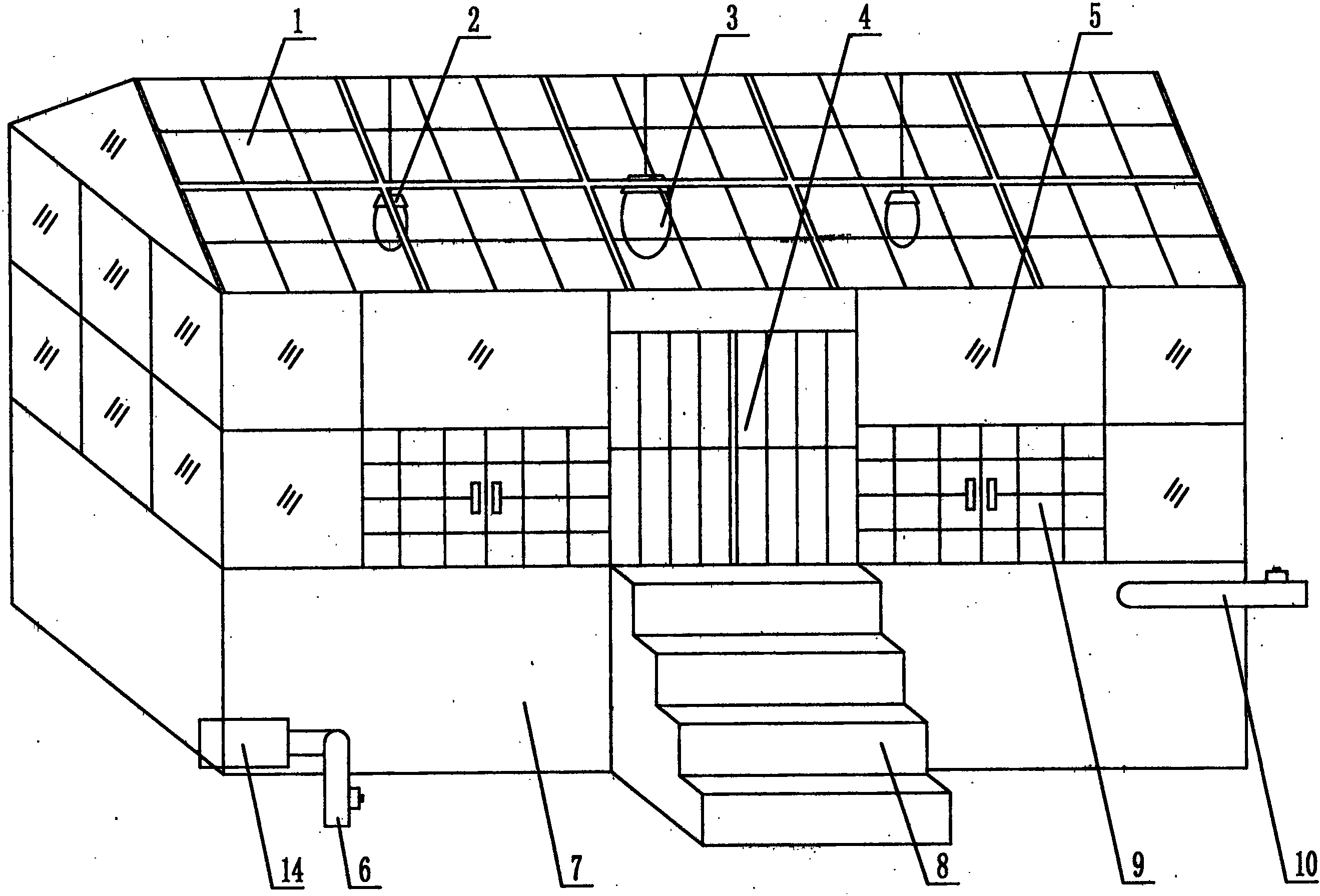 鳄鱼养殖场的建造图图片