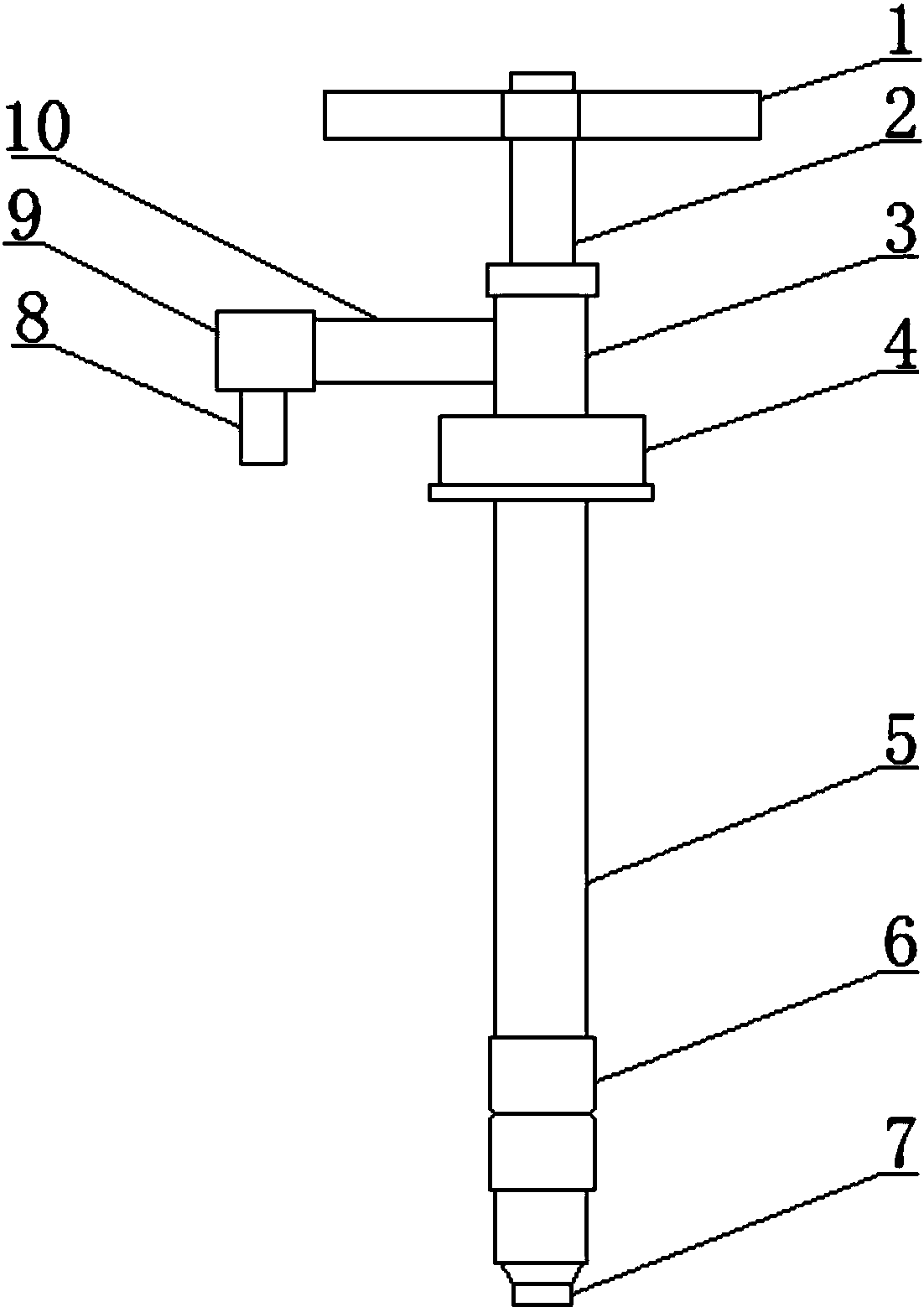 一种具有吸附功能的手动抽水泵