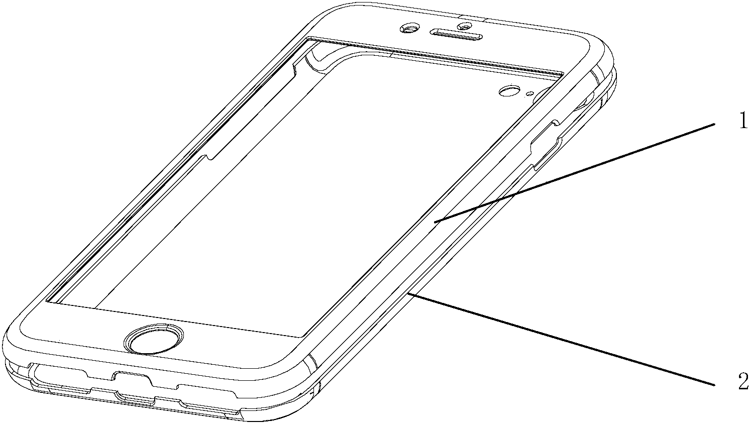 手机保护壳及手机配件